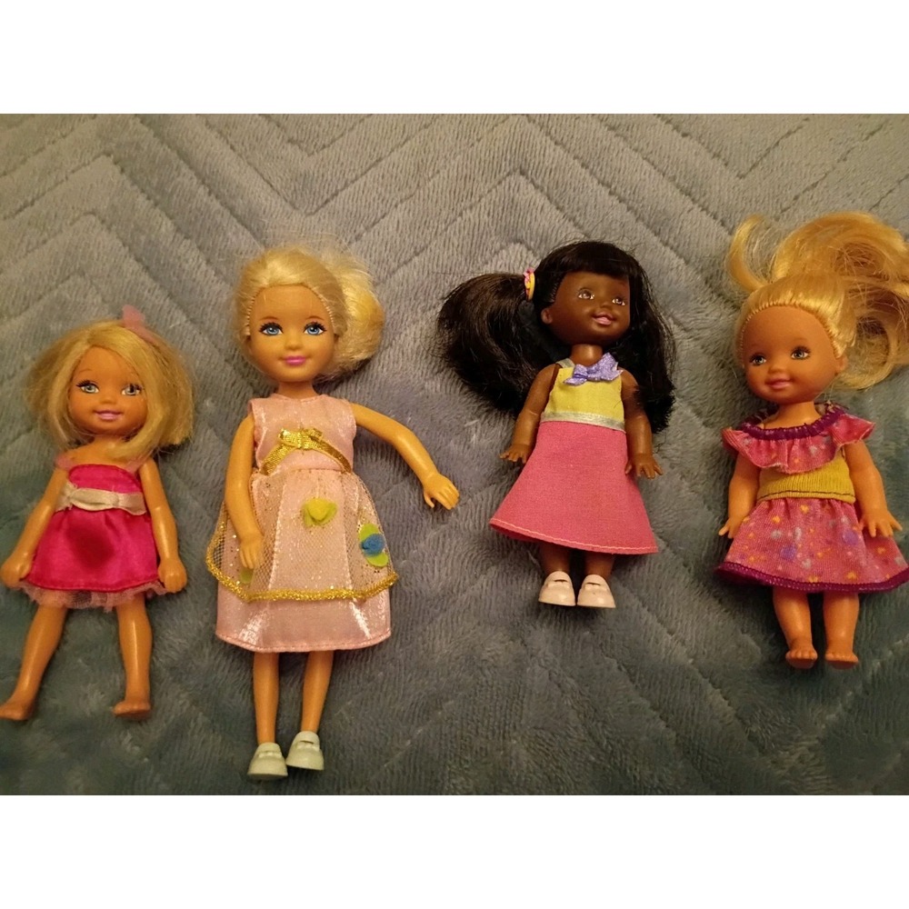 4 GUC 1994,1994,2006,2010 Miniature Dolls Mattel